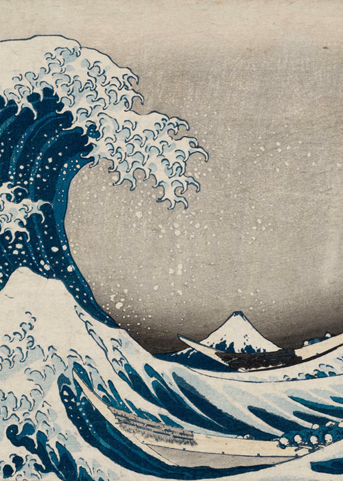 Katsushika Hokusai, Under the Wave off Kanagawa (Kanagawa-oki nami-ura), about 1830-31