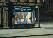 Edward Hopper - Drug Store, 1927