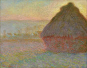Claude Monet - Grainstack (Sunset), 1891