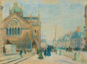 Arthur Clifton Goodwin - Dartmouth Street from Copley Square, about 1910-20