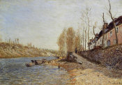 Alfred Sisley - La Croix-Blanche at Saint-Mammès, 1884