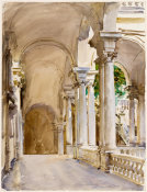 John Singer Sargent - Genoa: The University, about 1911