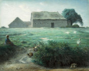 Jean-François Millet - Little Goose Girl, 1868
