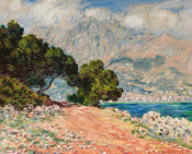 Claude Monet - Cap Martin, near Menton, 1884