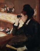 Mary Stevenson Cassatt - In the Loge, 1878