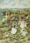 Maurice Brazil Prendergast - Handkerchief Point, 1896–97