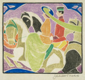 Juliette S. Nichols - The Viennese Equestrians, about 1916