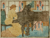 Ethel Mars - Woman Playing a Piano, about 1903–08
