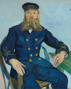 Vincent van Gogh - Postman Joseph Roulin, 1888
