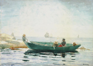 Winslow Homer - The Green Dory, 1880