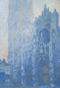 Claude Monet - Rouen Cathedral Façade and Tour d'Albane (Morning Effect), 1894
