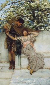 Sir Lawrence Alma-Tadema - Promise of Spring, 1890