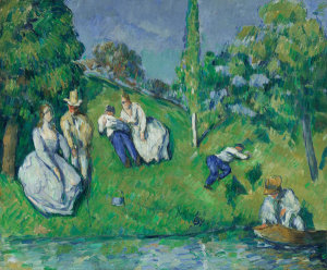 Paul Cézanne - The Pond, about 1877-79