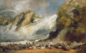 Joseph Mallord William Turner - Fall of the Rhine at Schaffhausen, about 1805–06