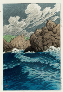 Kawase Hasui - Hachinohe-Same, from the series Collected Views of Japan, Eastern Japan Edition, 1933