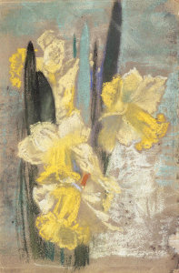 Sarah Wyman Whitman - Winter Daffodils, about 1902