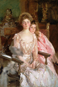 John Singer Sargent - Mrs. Fiske Warren (Gretchen Osgood) and Her Daughter Rachel, 1903