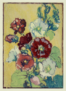 Margaret Jordan Patterson - Hollyhocks, 1921–50