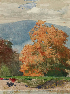 Winslow Homer - Autumn Foliage with Two Youths Fishing, about 1878