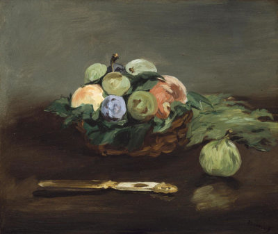 Edouard Manet - Basket of Fruit, about 1864