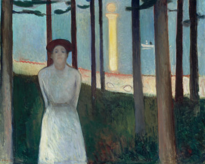 Edvard Munch - Summer Night's Dream (The Voice), 1893