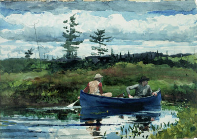 Winslow Homer - The Blue Boat, 1892