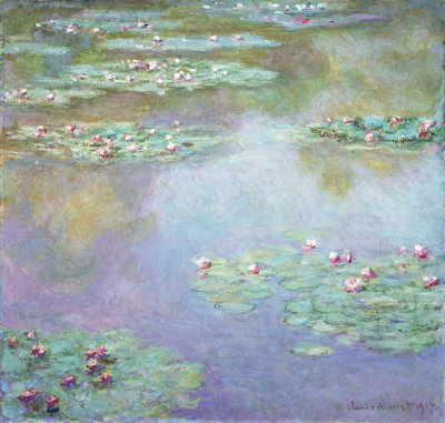 Claude Monet - Water Lilies (II), 1907