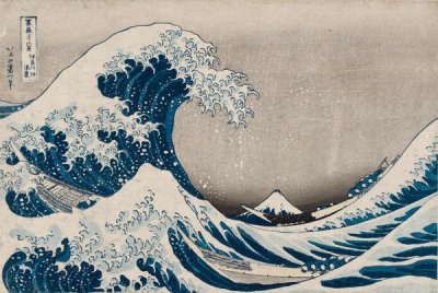Katsushika Hokusai - Under the Wave off Kanagawa (Kanagawa-oki nami-ura), about 1830-31