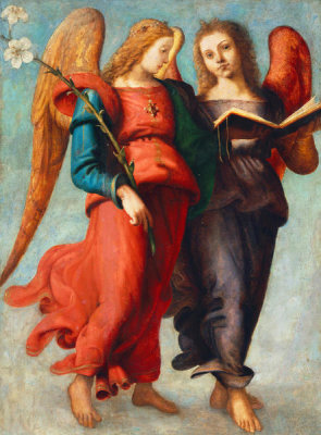 Piero di Cosimo - Two Angels, about 1510-15