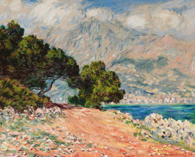 Claude Monet - Cap Martin, near Menton, 1884