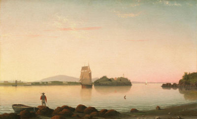 Fitz Henry Lane - Owl's Head, Penobscot Bay, Maine, 1862