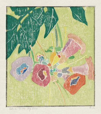 Edna Boies Hopkins - Trumpet Flower, about 1915