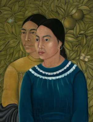Frida Kahlo - Dos Mujeres (Salvadora y Herminia), 1928