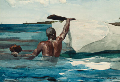 Winslow Homer - The Sponge Diver, 1898–99