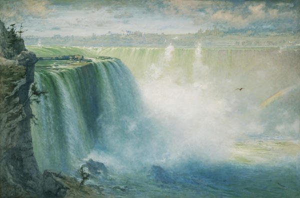 Blue Niagara, 1884 by George Inness - Paper Print - MFA Boston Custom ...